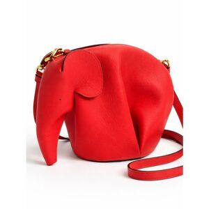 Loewe Elephant Mini Bag Red Calfskin Crossbody Rare Authentic
